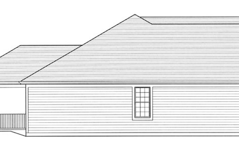 Architectural House Design - Exterior - Other Elevation for Traditional House Plan #46-839 - 3 bed, 2 bath