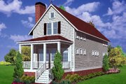 Farmhouse Style House Plan - 3 Beds 2 Baths 2034 Sq/Ft Plan #30-102 