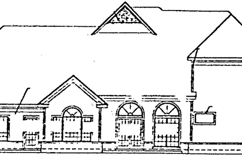 Dream House Plan - Exterior - Rear Elevation for Country House Plan #952-40 - 4 bed, 2.5 bath