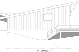 Exterior - Other Elevation for Contemporary House Plan #932-1176 - 1 bed, 2 bath