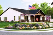 Ranch Style House Plan - 3 Beds 2 Baths 2030 Sq/Ft Plan #1064-191 