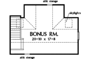 Country Style House Plan - 3 Beds 2 Baths 1807 Sq/Ft Plan #929-205 