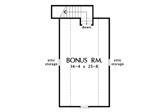 Floor Plan - Upper Floor for Country House Plan #929-789 - 4 bed, 2.5 bath