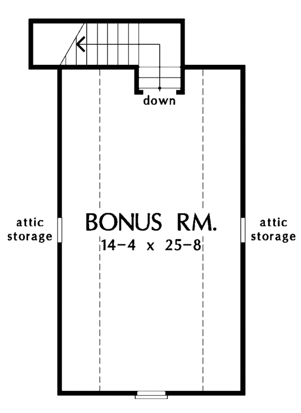 Dream House Plan - Country Floor Plan - Upper Floor Plan #929-789