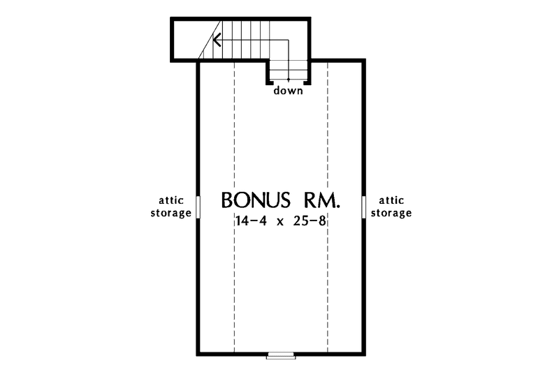 Home Plan - Floor Plan - Upper Floor for Country House Plan #929-789 - 4 bed, 2.5 bath