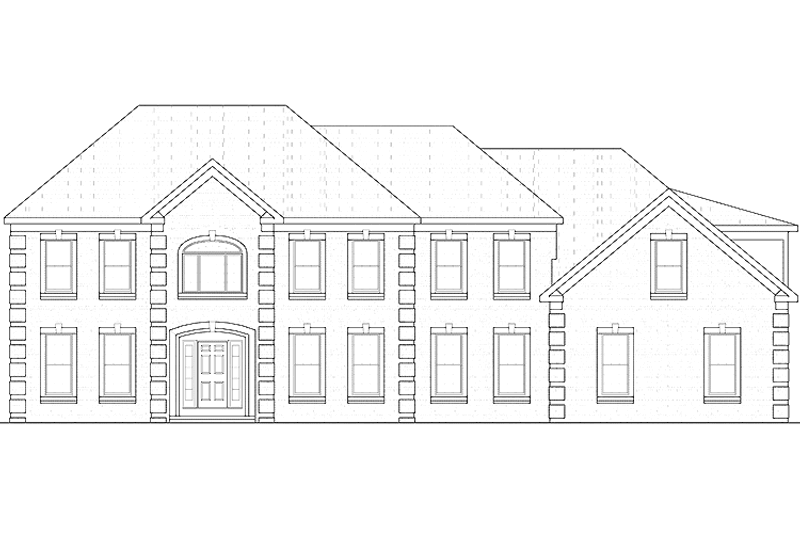 House Blueprint - Classical Exterior - Front Elevation Plan #328-442