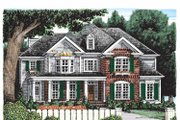 Traditional Style House Plan - 5 Beds 4 Baths 3041 Sq/Ft Plan #927-529 Exterior 