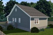 Cottage Style House Plan - 3 Beds 2 Baths 1056 Sq/Ft Plan #79-128 Exterior 