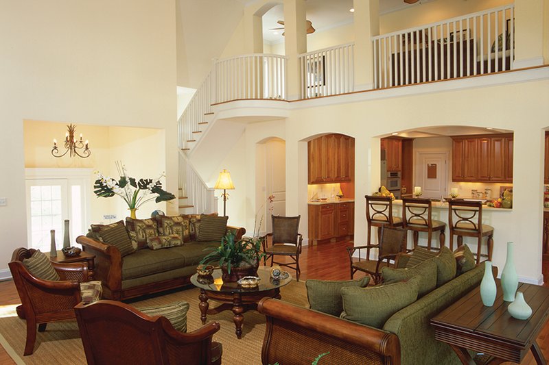 House Design - Interior - Family Room 1 for Country House Plan #930-111 - 3 bed, 3.5 bath