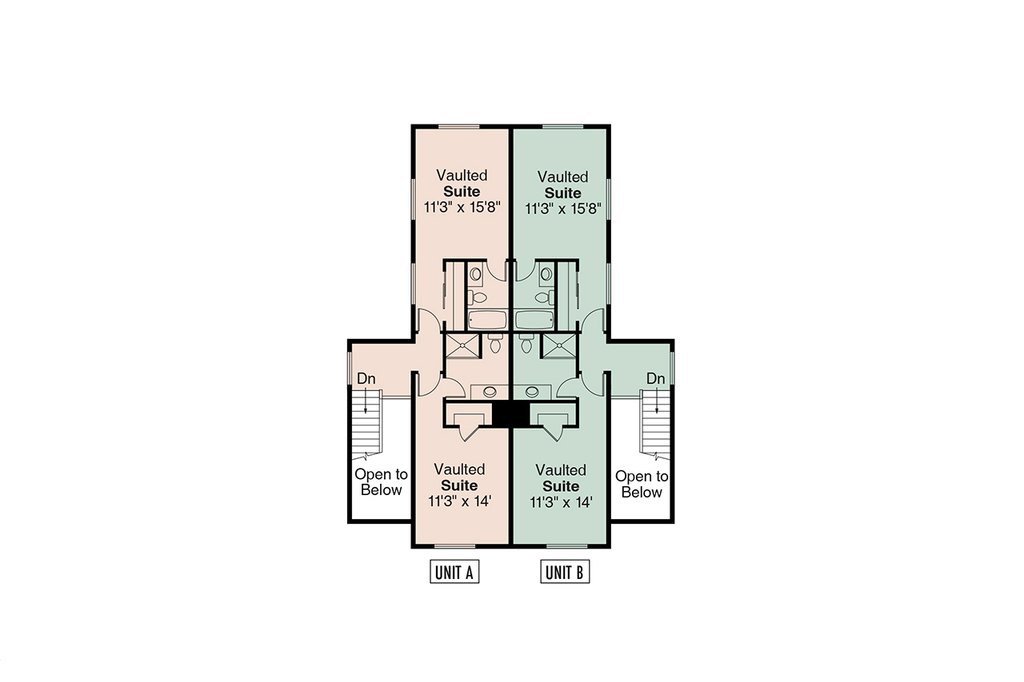 Floor Plan - Other Floor for Modern House Plan #124-1472 - 10 bed, 10 bath