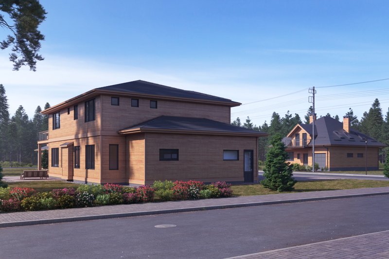 Dream House Plan - Left Side
