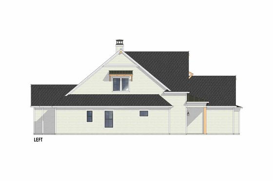 Exterior - Other Elevation for Craftsman House Plan #1096-73 - 4 bed, 3 bath