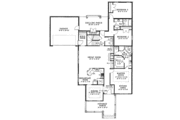 Country Style House Plan - 3 Beds 2 Baths 2026 Sq/Ft Plan #17-2943 