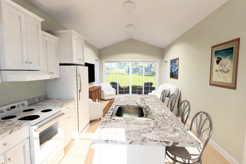 Home Plan - Interior - Kitchen 3 for Cottage House Plan #513-2480 - 2 bed, 2 bath