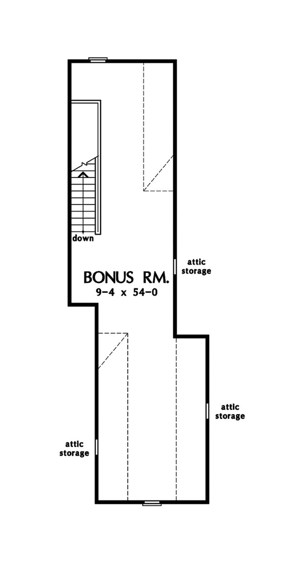 Home Plan - Ranch Floor Plan - Other Floor Plan #929-858
