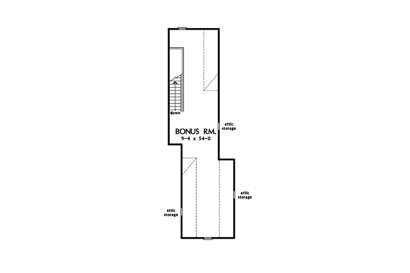 Home Plan - Floor Plan - Other Floor for Ranch House Plan #929-858 - 3 bed, 2 bath