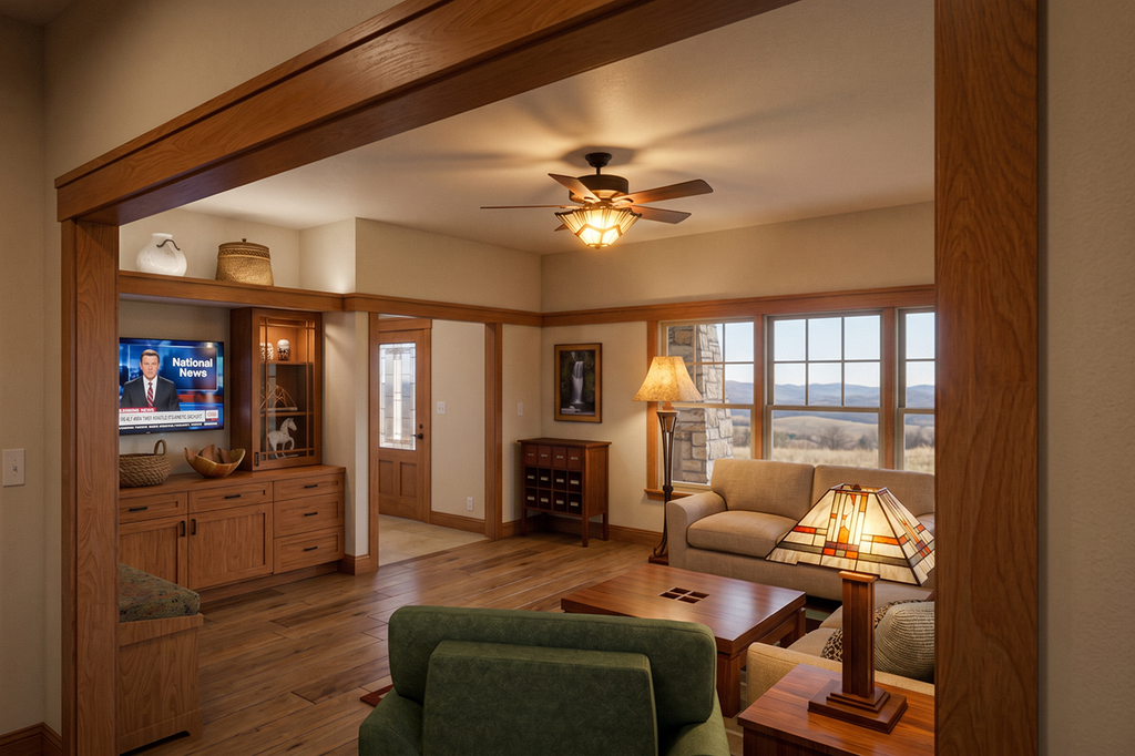 Interior - Other for Craftsman House Plan #1099-23 - 3 bed, 2 bath