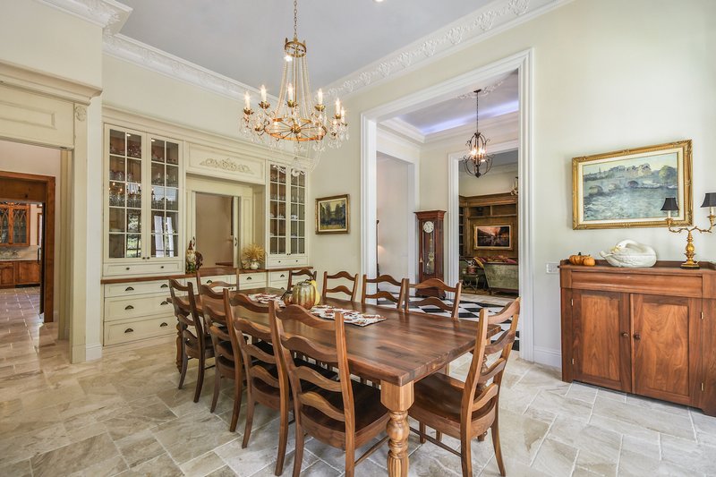House Blueprint - Interior - Dining Room 2 for Colonial House Plan #1058-222 - 4 bed, 5.5 bath