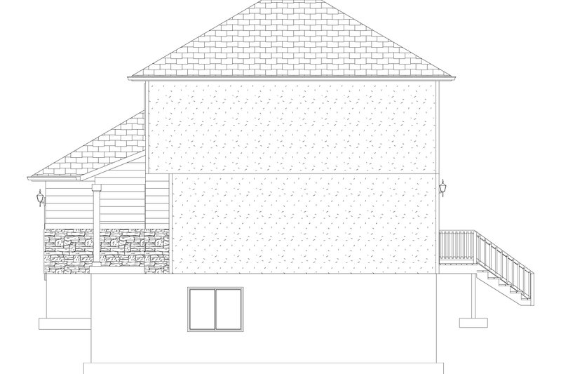 Dream House Plan - Exterior - Other Elevation 1 for Traditional House Plan #1060-303 - 3 bed, 2.5 bath