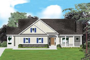 Traditional Exterior - Front Elevation Plan #49-264