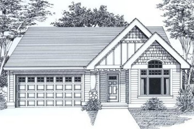 Dream House Plan - Farmhouse Exterior - Front Elevation Plan #53-137