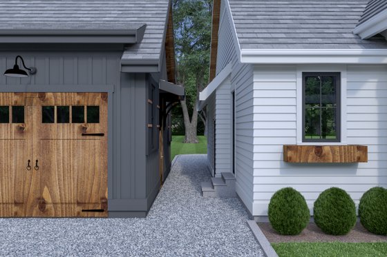 Exterior - Other Elevation 2 for Cottage House Plan #1070-61 - 4 bed, 3 bath