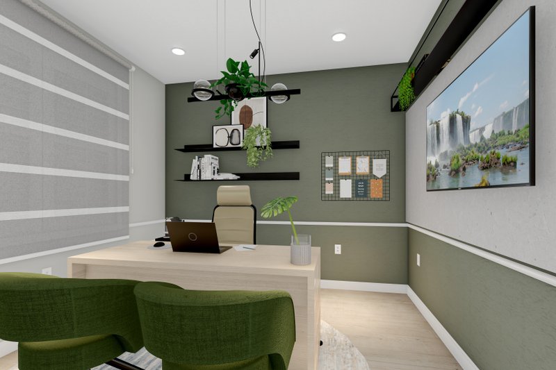 House Design - Interior - Other for Ranch House Plan #1060-9 - 5 bed, 3 bath