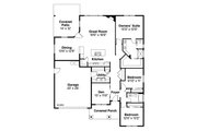 Traditional Style House Plan - 3 Beds 2 Baths 2009 Sq/Ft Plan #124-1017 