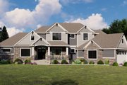 Craftsman Style House Plan - 5 Beds 3.5 Baths 3563 Sq/Ft Plan #1064-120 