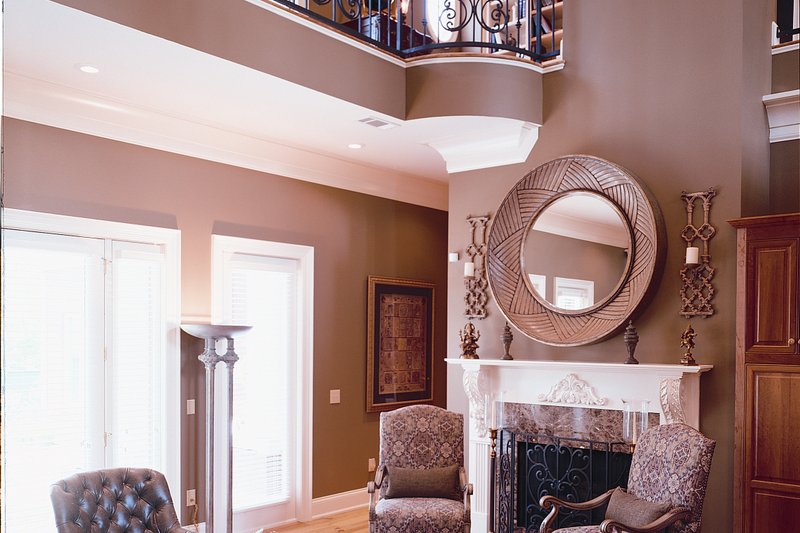 Architectural House Design - Interior - Family Room 1 for Classical House Plan #45-626 - 4 bed, 4.5 bath