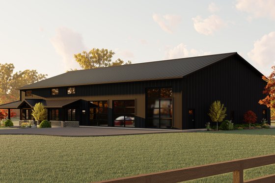 Exterior - Other Elevation 1 for Barndominium House Plan #1064-154 - 4 bed, 3.5 bath