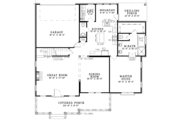 Country Style House Plan - 3 Beds 2.5 Baths 2296 Sq/Ft Plan #17-3060 