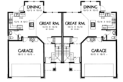 Traditional Style House Plan - 3 Beds 2.5 Baths 2928 Sq/Ft Plan #48-757 