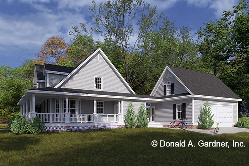 Home Plan - Exterior - Other Elevation for Country House Plan #929-1203 - 4 bed, 2.5 bath
