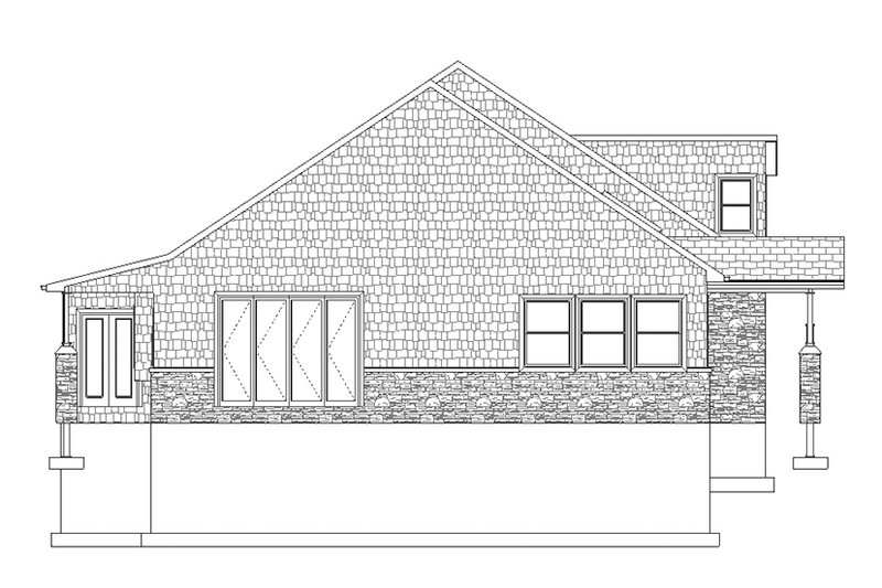 Dream House Plan - Exterior - Other Elevation 1 for Ranch House Plan #1060-6 - 3 bed, 3 bath