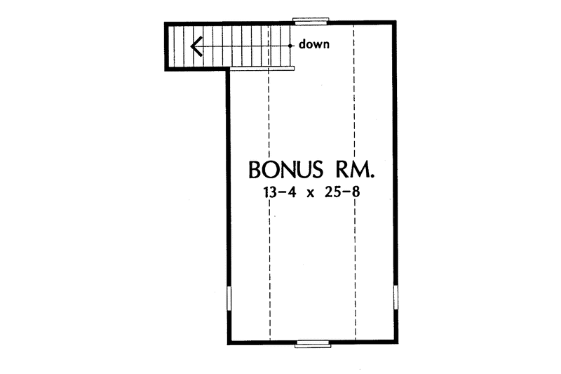 Home Plan - Floor Plan - Other Floor 1 for Country House Plan #929-194 - 3 bed, 2.5 bath