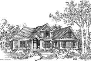 Traditional Exterior - Front Elevation Plan #929-511