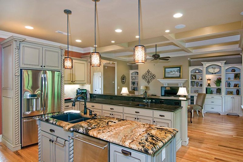 Dream House Plan - Interior - Kitchen for European House Plan #929-914 - 3 bed, 2.5 bath