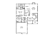 Country Style House Plan - 4 Beds 3 Baths 2056 Sq/Ft Plan #927-824 Floor 