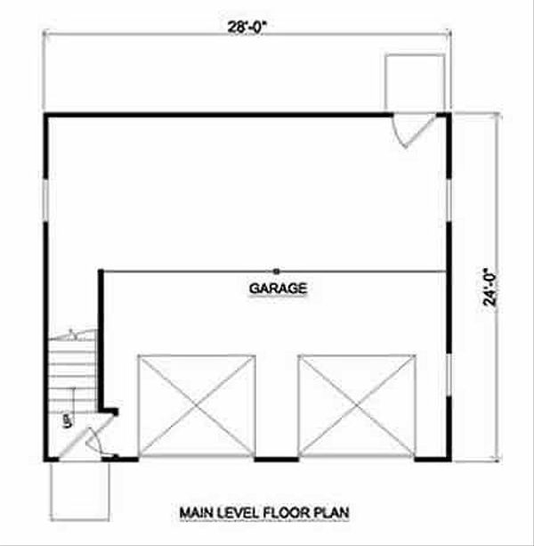 Country Floor Plan - Main Floor Plan #116-228