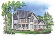 Country Style House Plan - 4 Beds 2.5 Baths 2843 Sq/Ft Plan #929-227 