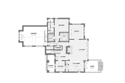 Modern Style House Plan - 3 Beds 3.5 Baths 2990 Sq/Ft Plan #926-6 