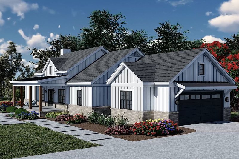 Home Plan - Exterior - Other Elevation for Farmhouse House Plan #932-1216 - 3 bed, 2.5 bath