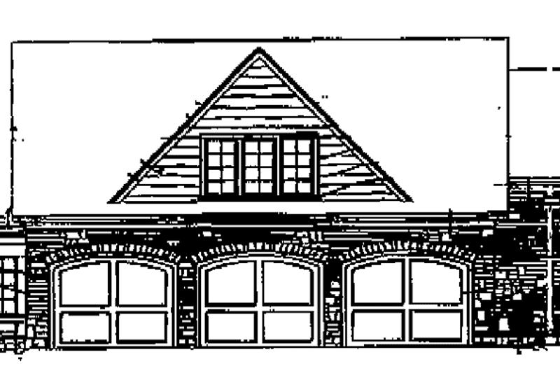 Dream House Plan - Exterior - Front Elevation 4 for Country House Plan #429-353 - 5 bed, 5 bath