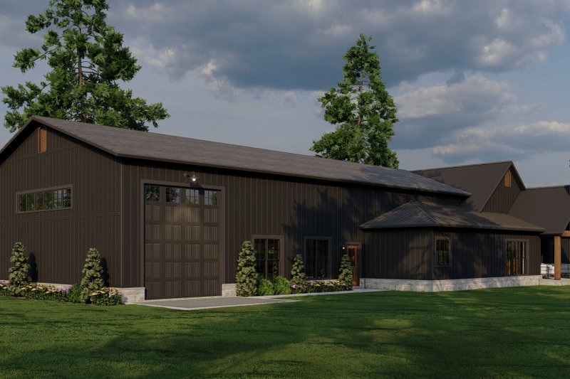 Dream House Plan - Exterior - Other Elevation 6 for Farmhouse House Plan #923-370 - 4 bed, 2.5 bath