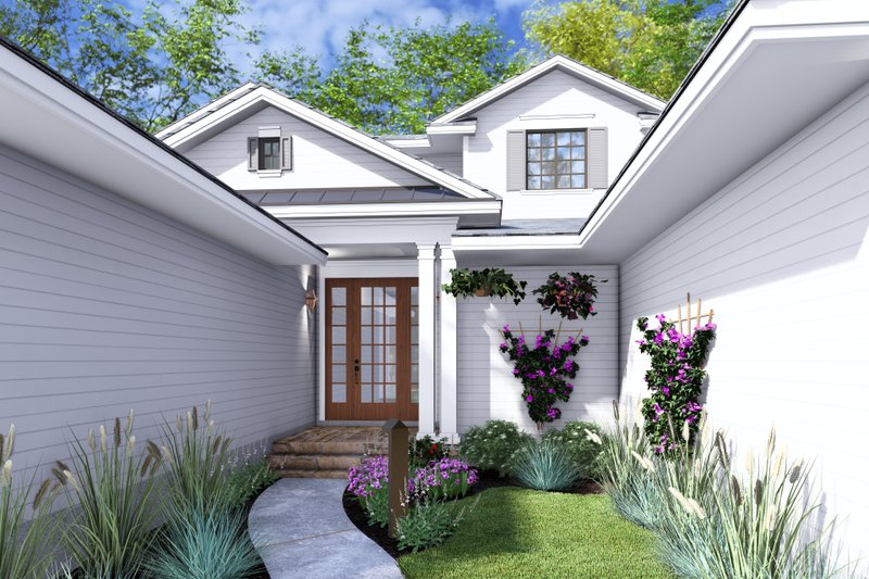 Dream House Plan - Exterior - Other Elevation 5 for Colonial House Plan #120-288 - 6 bed, 6 bath