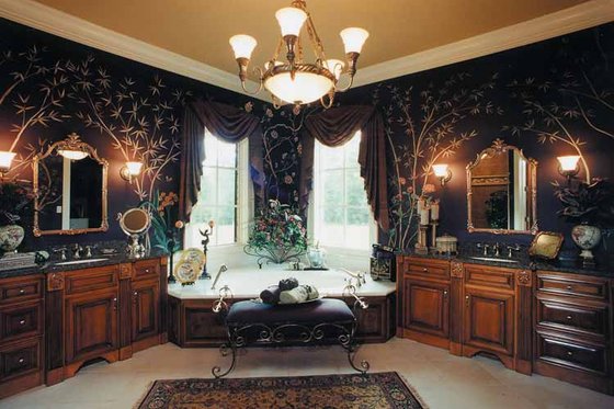 Interior - Master Bathroom for European House Plan #437-66 - 4 bed, 4.5 bath