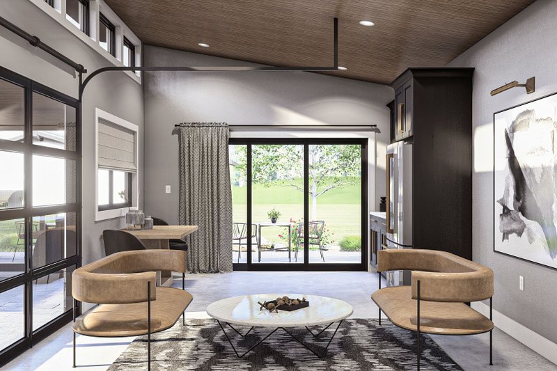 Dream House Plan - Interior - Other 1 for Modern House Plan #455-458, 0 bath