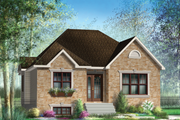 Classical Style House Plan - 2 Beds 1 Baths 1166 Sq/Ft Plan #25-4534 
