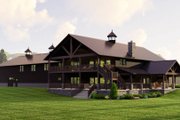 Country Style House Plan - 3 Beds 3.5 Baths 4601 Sq/Ft Plan #1064-227 